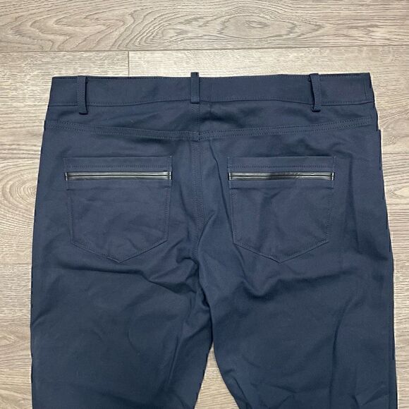 Club Monaco Womens Pants Size 6 Navy Blue Ankle Skinny Office Career - Picture 5 of 8